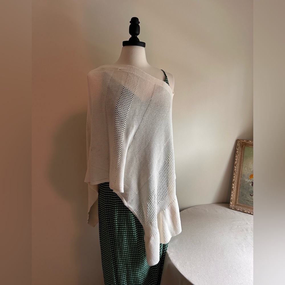 Anthropologie Sweater Knit Poncho